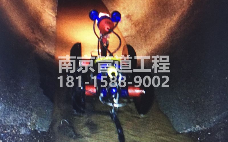 中桥村管道机器人检测