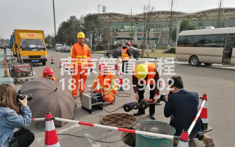 中桥村管道检测