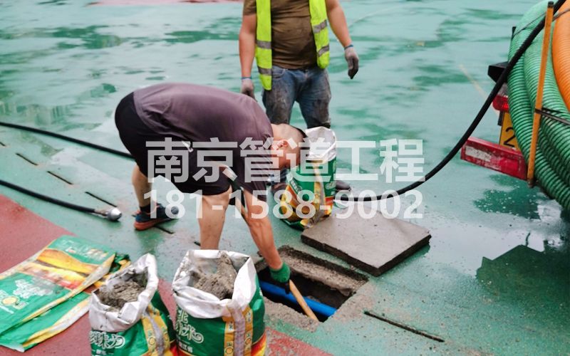 218中桥村管道清淤