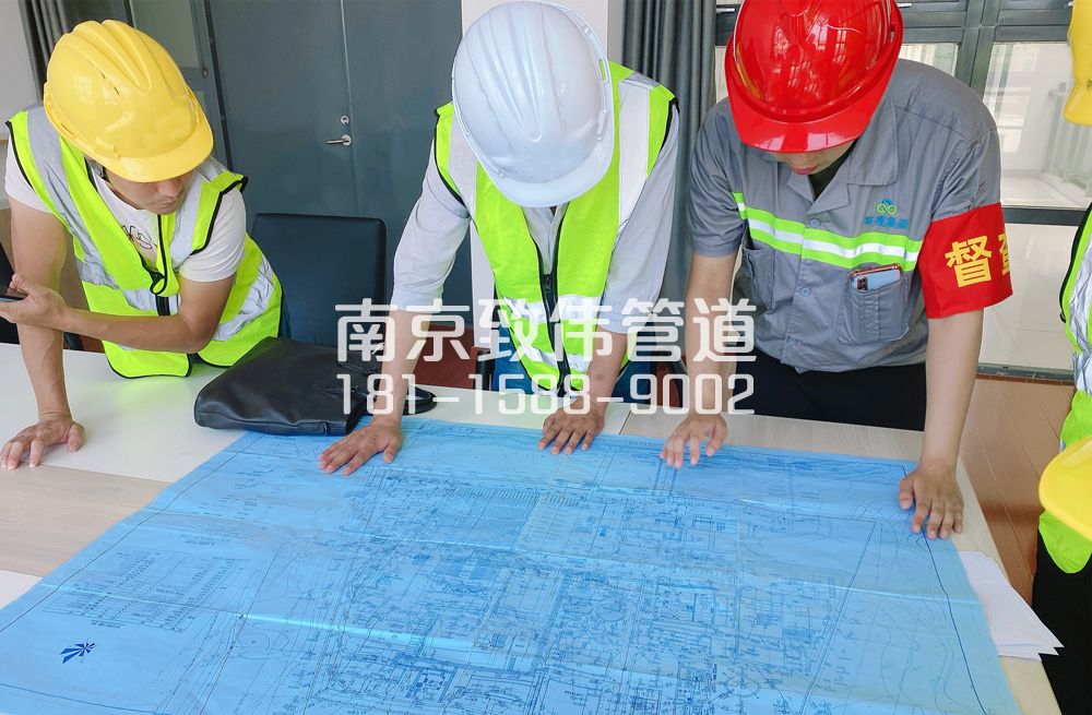 中桥村管道探测